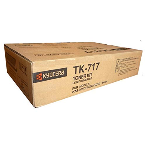 Toner Kyocera TK717 noir idéal pour fluidifier les impressions de vos équipes