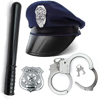 Police Officer Fancy Dress Costume Kit 