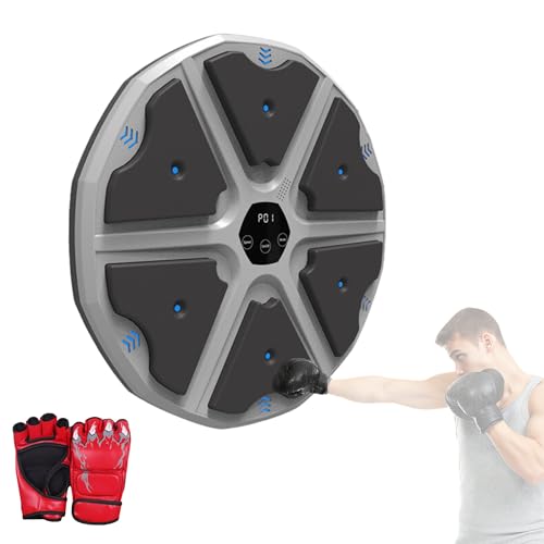 Machine de boxe musicale murale avec gants LED Bluetooth MAGIC SELECT