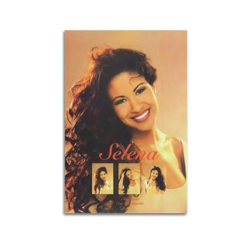 AYERWAENN Selena Quintanilla - Póster estético para pared, lienzo vintage, pintura decorativa para sala de estar, dormitorio, decoración de 60 x 90 cm, estilo sin marco