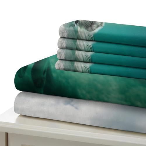 Housse de couette super douce imprimé vache pour éviter la chaleur