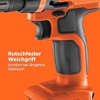 BLACK+DECKER 18V Akku-Bohrschrauber, 28Nm, ohne Akku, BDCDD18N-XJ – Ansicht 9