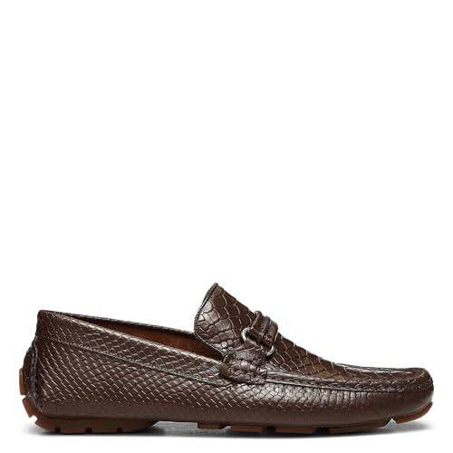 Donald Pliner Mens Donnie Driver Snake Print, Cappuccino 12 by Donald J Pliner - Used condition - Image 7