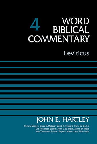 Leviticus, Volume 4 (4) (Word Biblical Commentary)