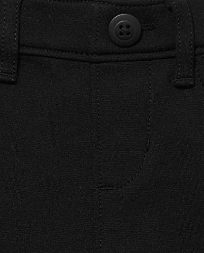 The Children's Place Girl's Ponte Knit Pull On Jeggings, Black, 122