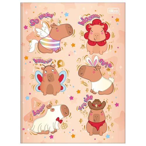 Caderno Brochura Capyclub 80 Folhas Tilibra 1047472