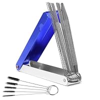 MWUMRCM Gitarre Sattelfeile Set, Sattelfeile für Gitarre Edelstahl Gitarre Brücke Sattel Datei Set, Sattelfeilenset mit 13 Größen Schleifnadel und 5 Bürsten, für Gitarre,Ukulele,Bass