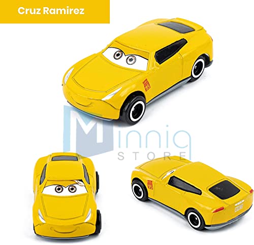 Image of Exclusive Collection of Play Set 6pcs Toy Vehichals Play Set Metal Die Cast Mini Racers Cars for Kid (Mini Metal Racing Car 6 pcs)
