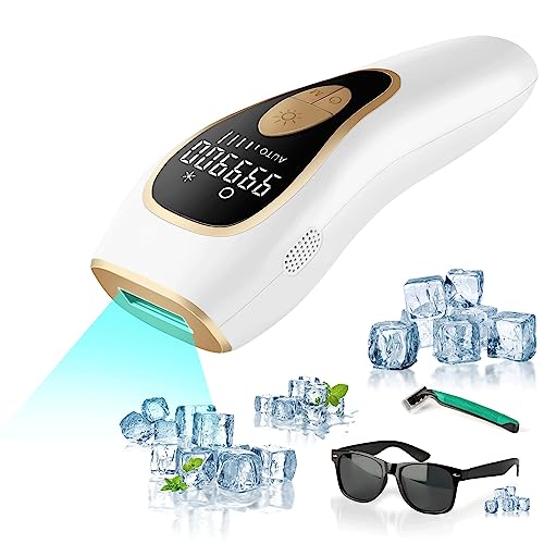 Laser Hair Removal, Permanent Hair Removal Device, Painless At-Home Ipl Hair Removal For Women And Men For Face Armpits Legs Arms Bikini Line #TOP20