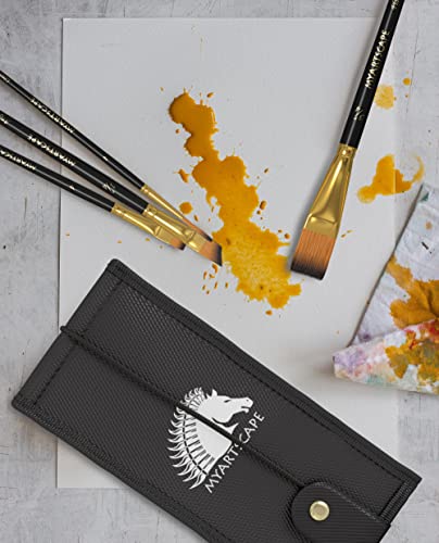 Myartscape MAS-105-POCKET-BRUSHES-SET001 Pocket Paint Brush Set - 7 Artists' Paintbrushes thumb #7