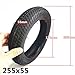 255X55 Inner And Outer Tire For Children Bike, Rubber Tyre For Three-Wheeled Baby Hand Push Inner And Outer Tire Accessories(Tire)