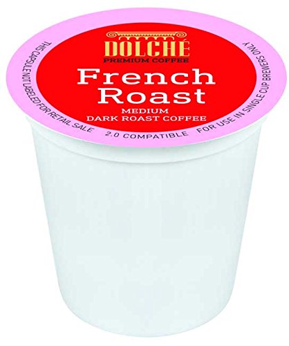 Dolche Premium Coffee – 2.0 Compatible Single Serve Cups (4 Flavor Variety, 100)