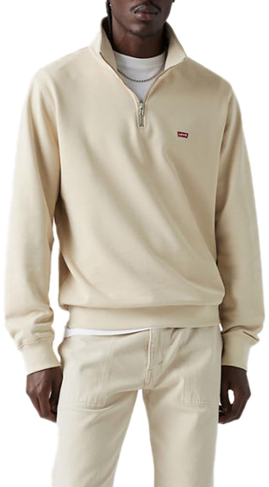 Levi's Oryginalna bluza męska Hm 1/4 Zip, Fog, S