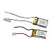 Blomiky 2-Pack 3.7 Volt - 150mAh Li-Poly Pack Replacement for S yma S107 / S107G Helicopter Some Mini RC Cars / S107G Battery 2