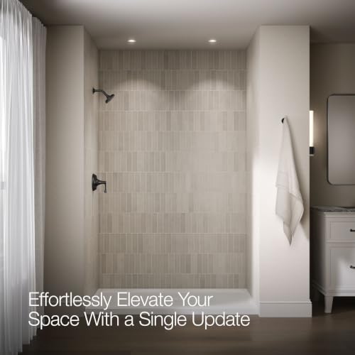 Kohler TS35938-4H-BL Buckley™ Rite-Temp® shower trim kit, 1.5 gpm, Matte Black by Kohler - Image 6