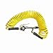 LEFITPA Replacement Yellow Polyurethane Recoil Hose 1/4 Inch x 12 feet Solid Fittings With Gun for Interstate Pneumatics HR14-012B