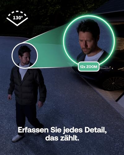 Arlo Essential 3 HD Akku Überwachungskamera Aussen WLAN, Kabellos, 1080p Video, Farbnachtsicht, Licht, Bewegungsmelder, Sirene, 2-Wege Audio, Smart Home + Arlo Secure Plan Testzeitraum, 3er Set