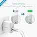 Anker 2-Port 24W USB Wall Charger PowerPort 2 with PowerIQ for iPhone X/ 8/ 7 / 6s / Plus, iPad Air 2 / mini 3, Galaxy S Series, Note Series, LG, Nexus, HTC and More