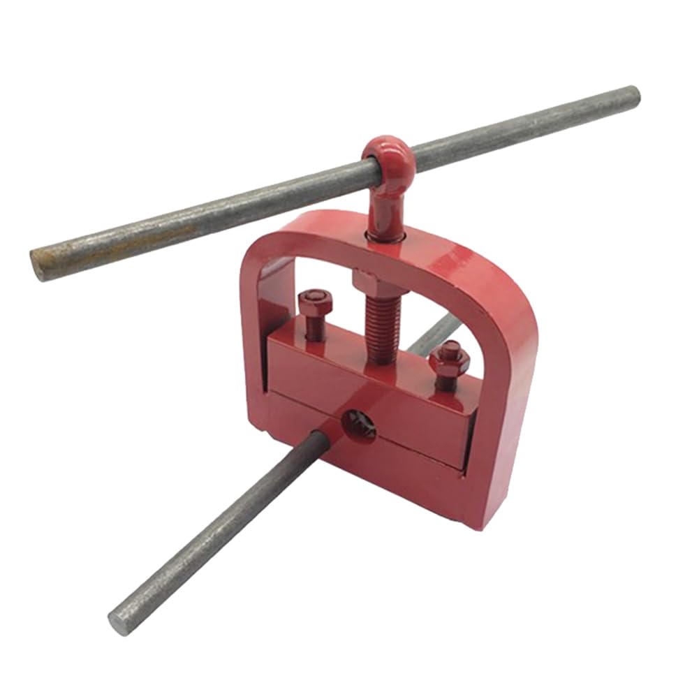 Htuteyy 14Mm Manual Portable Hydraulic Hose Clamp Crimping Machine–Special Shrinking Tool For High-Pressure Pipe Joints