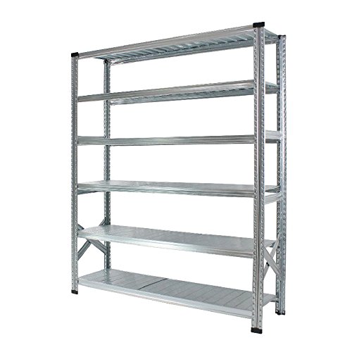Amazon｜METALSISTEM メタルシステム6段（奥行40cm) スチールラック