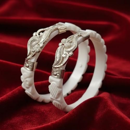 Image of Parasmoni silver bangels for womens