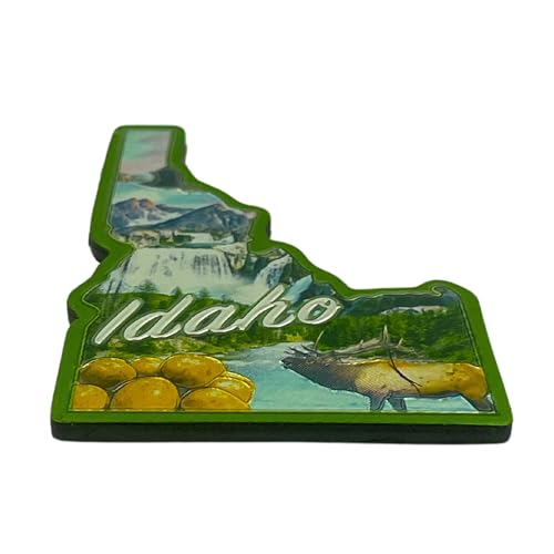 Imán Decorativo de Idaho para Refrigerador 2 Pulgadas miniatura 2