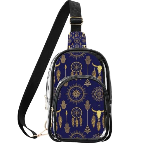 Bolsa transparente pequeña linqin para uso diario portátil con asas cómodas