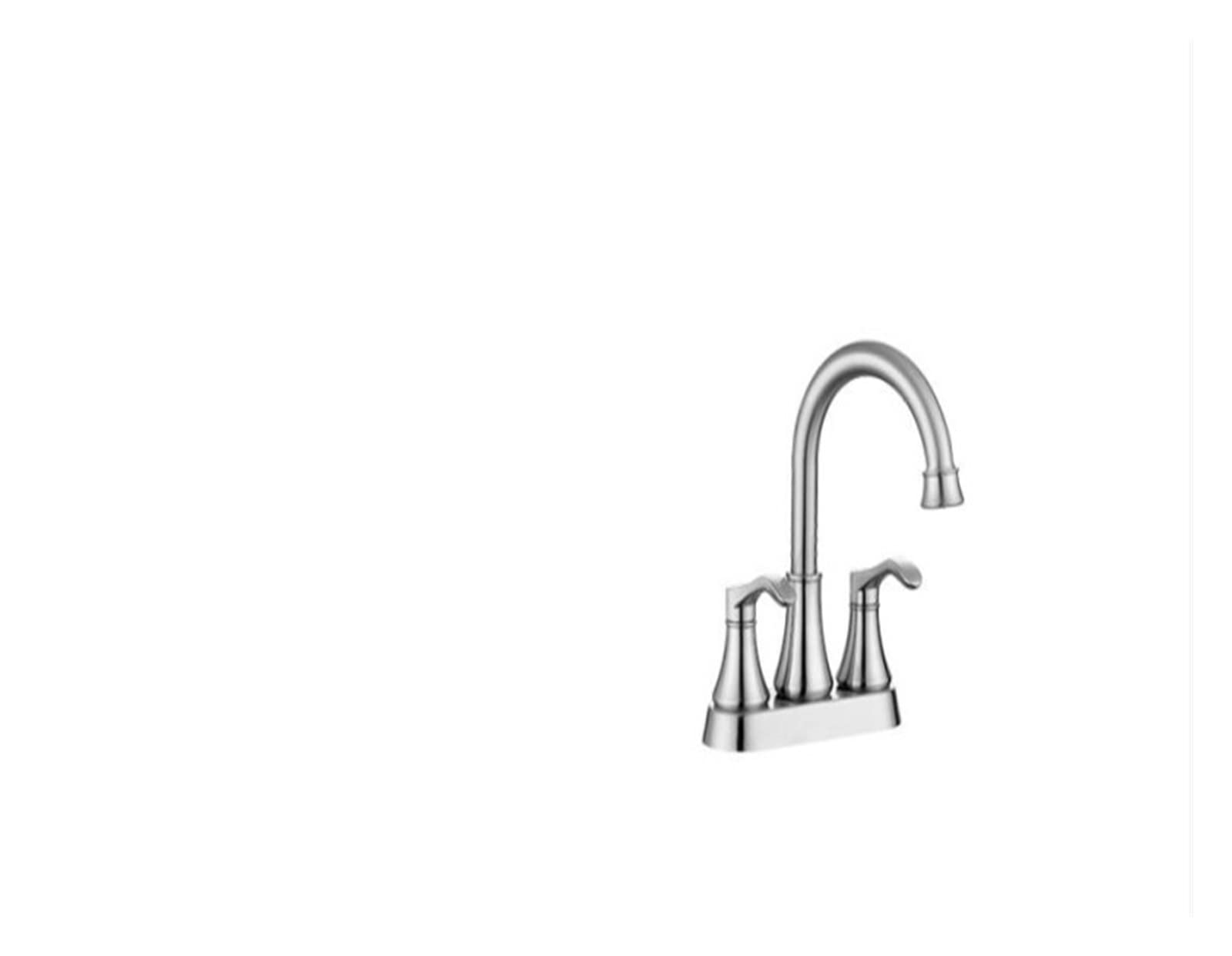 Robinet de bain bassin mélangeur eau chaude froide entraxe 4 pouces laiton