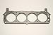 Cometic C5511-040 Cylinder Head Gasket