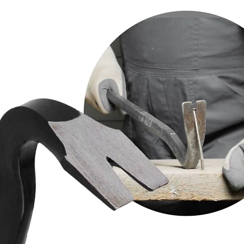 Pied-De-Biche 40cm Arrache-Clou Barre-De-Montage Griffe-De-Clou Levier-De-Montage Pied-De-Chèvre Fentes-À-Clous Pratique Outil-Multifonctionnel Travaux-De-Démolition – Image 3