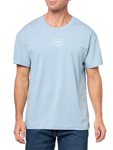 HUGO Men's Logo Outline Short Sleeve T-Shirt