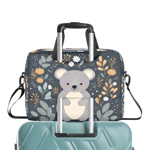 Bolsa para portátil con hojas tropicales Sloth 15.6 pulg miniatura 7