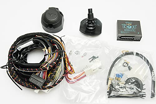 Gancio di traino fisso per Skoda Roomster 5J 2010- + kit el. 13-poli specifico