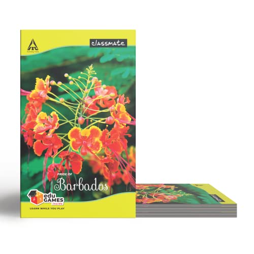 Image of Classmate Long Book - Unruled, 160 Pages, 314 mm x 194 mm - Pack Of 3 Invento Geometry Box