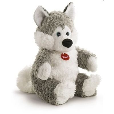 Amazon.co.jp: Trudi ヌイグルミ17cm[Bussi] ハスキー : おもちゃ