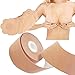 Boob Tape,Nastro per il seno del seno Reggiseno sollevabile Nastro push-up invisibile Nastro adesivo senza spalline per seno con 5 paia di copricapezzoli Nastro sollevabile fai da te per coppe A-E