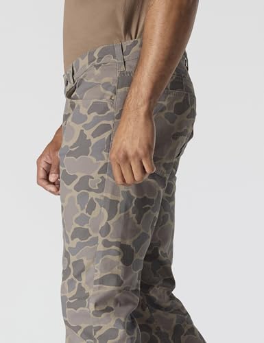 Carhartt Men's Relaxed Straight Rigby Pant, Khaki Vintage Camo, W28 x L30