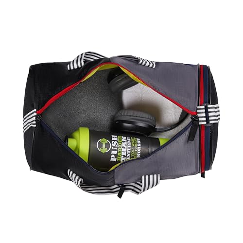 Image of SPENZ Bags Polyester 28L Water Resistant Sports Duffel Gym Bag for Men & Women with Shoe Compartment