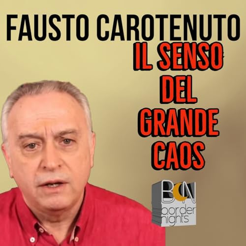 IL SENSO DEL GRANDE CAOS - FAUSTO CAROTENUTO copertina