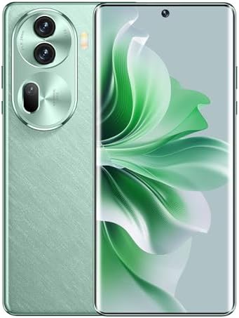 Reno 11 Pro Unlocked Android Phone 6.7-inch HD LCD Unlocked Cell Phone 8GB+256GB Android 13 Smartphone 6000 mAh Large Battery Unlocked Phone 50MP+13MP Camera 5G Dual SIM (5G, Jade Green)