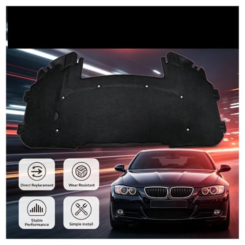 Tapis d'isolation capot moteur pour BMW Série 3 E90 E91 E92 E93 2005-2012 - 4