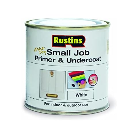 Rustins RUSSJPUWH250 - Pintura de imprimación blanca 250 ml (6 unidades) Cover