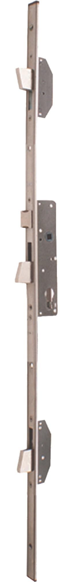 Iseo - Serrure pour menuiserie metallique multipoint electa - Larg. mm.38 - Axe mm.22 -