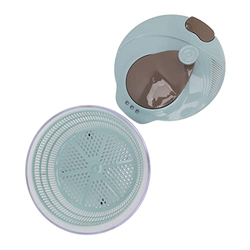 Lavadora de frutas, fácil de plástico, simples operação manual para salada giratório para cozinha (a