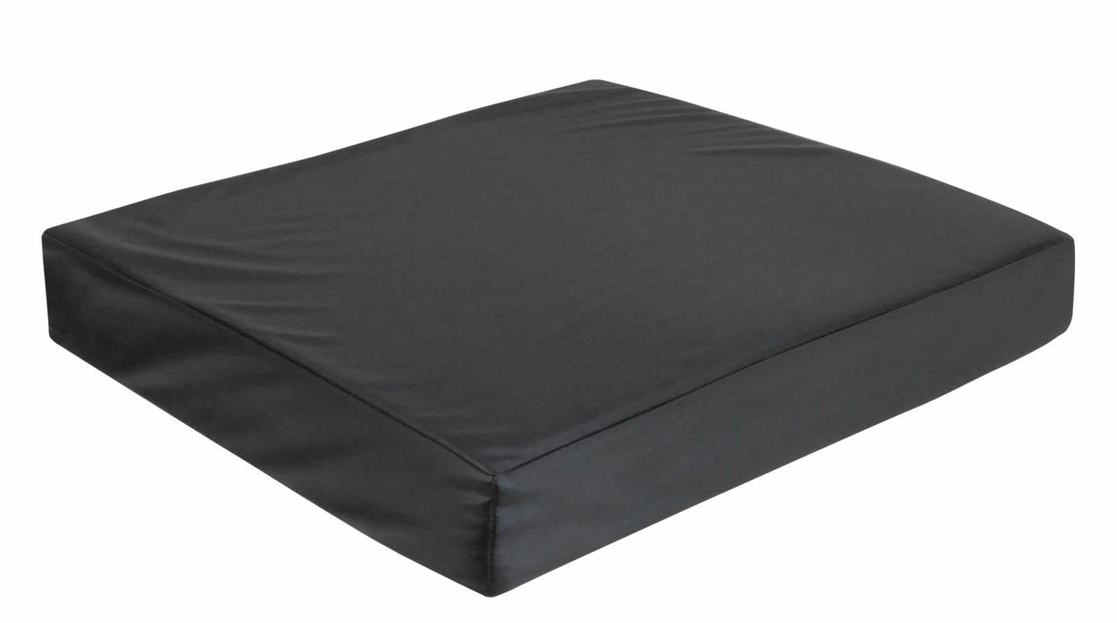 Kandall Memory Foam Comfort Cushion for Wheelchair and other Seats - Multiple use (Black, 16" x 18" x 3")