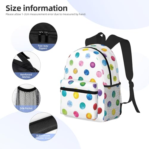 Sac à dos imperméable décontracté bleu pour l'université et le travail - 4