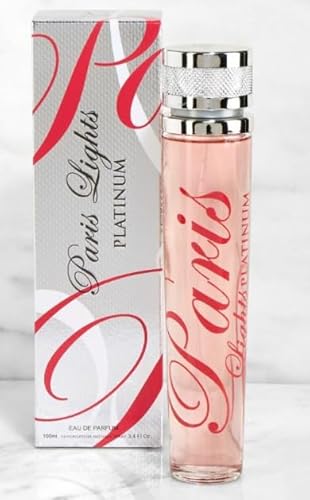 Paris Lights Platinum Women's Eau de Parfum Spray, Pink, 3.4 Fl Oz