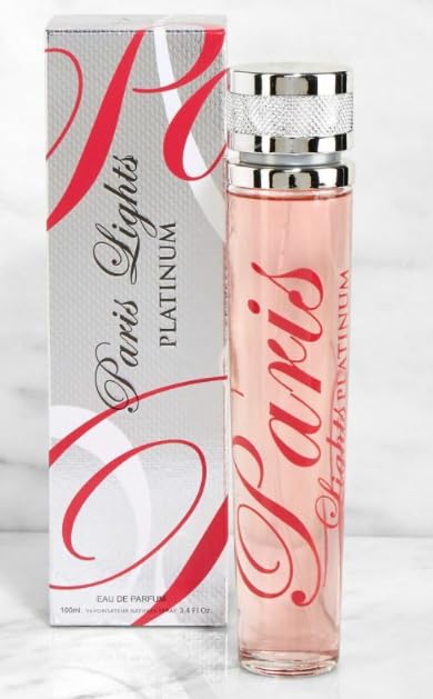 Paris Lights Platinum Women's Eau de Parfum Spray, Pink, 3.4 Fl Oz