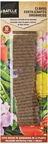 Fertilizante Clavos Orgánicos - 30 Unidades