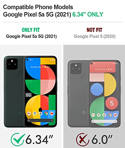 Coque Google Pixel 5A 5G antichoc hybride intégrale robuste bleu avec protège écran tactile